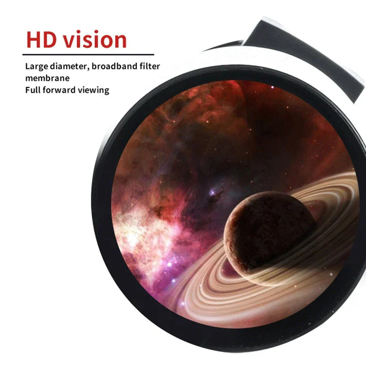 Tavvitaimp18 150X HD telescope, an outdoor star scope for astronomy, stargazing, and night sky exploration.