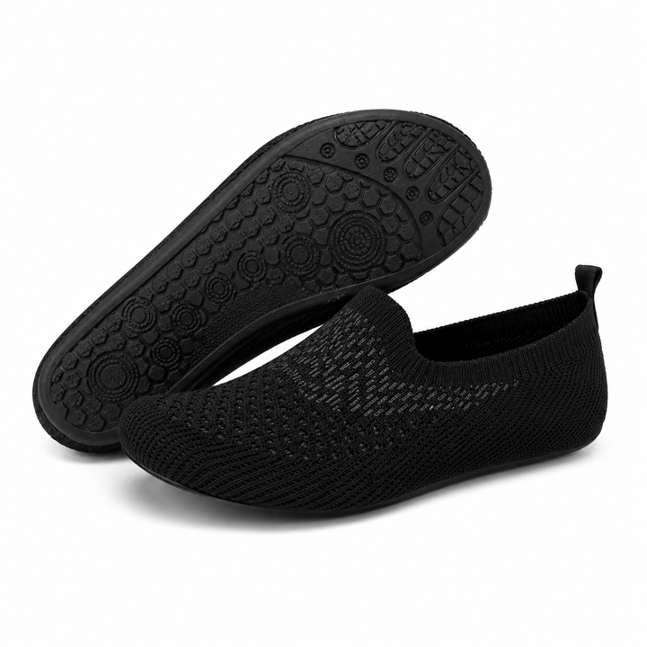 Men's Knit Barefoot Slip-On Athletic Walking Shoes