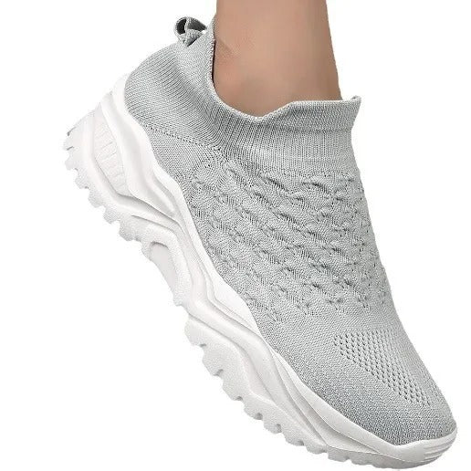 Women's Ortho Cloud Slip-On Shoes - Orange White