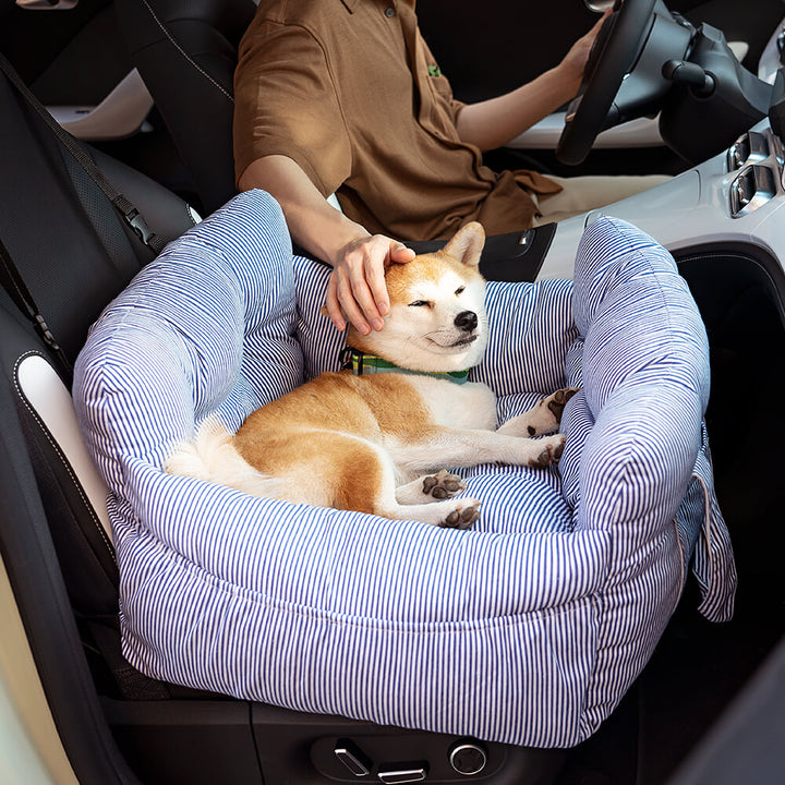3-in-1 Dog Travel Car Seat for small to large pets. Secure, comfortable, and portable pet booster seat.