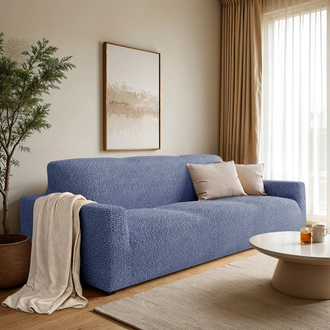 3 - Seater Stretch Sofa Slipcover for Microfiber Couch - Lexians