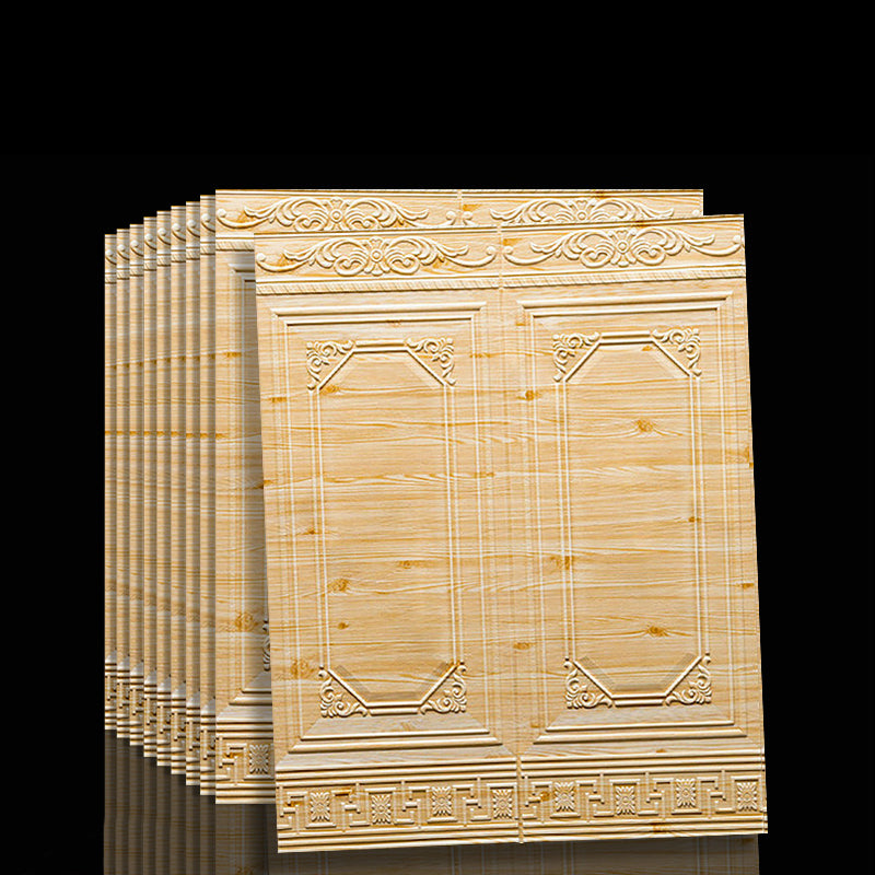 Versatile 3D peel & stick wall panels, vinyl for various home decor styles.
