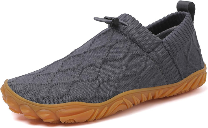 Men's Cozy Quilted Mesh Slip-On Sneakers