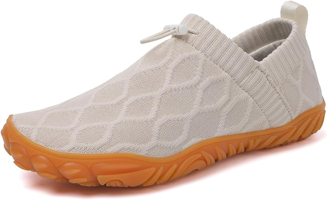 Men's Cozy Quilted Mesh Slip-On Sneakers