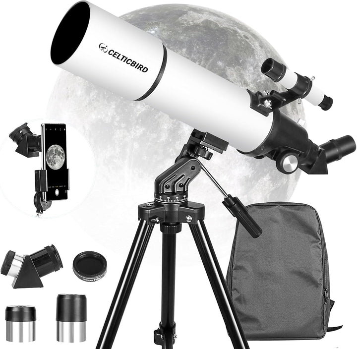 Advanced Stargazing Telescope with Star Tracking App for Adults