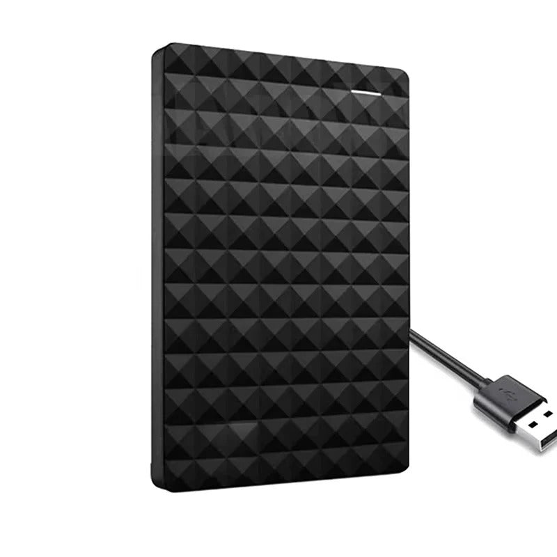 8TB portable hard drive for mobile data storage. Fast USB 3.0 external drive for digital files & high capacity backup.