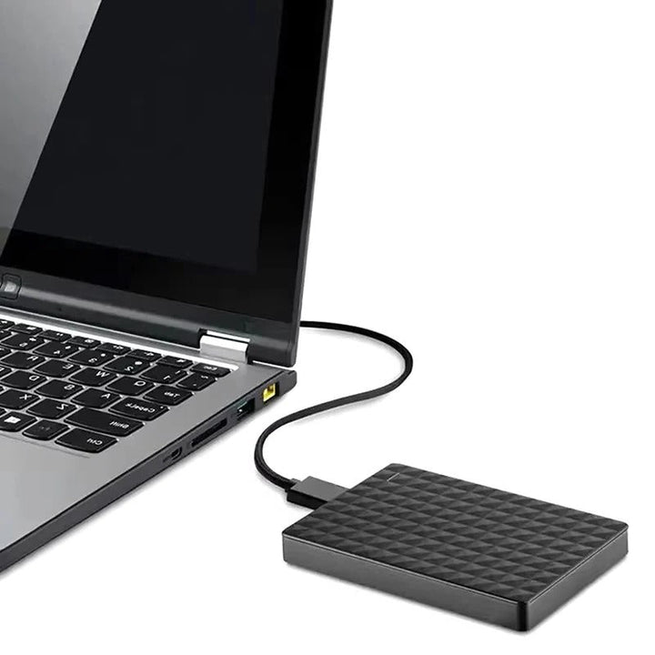 Versatile 8TB external storage drive for photos, videos, documents. Fast USB 3.0, plug & play data backup solution.