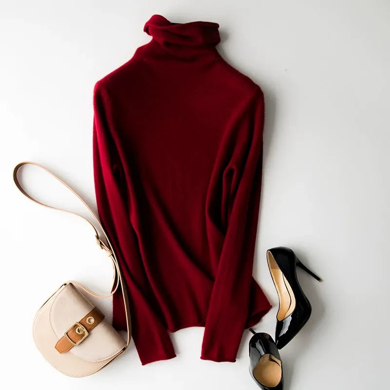 Women's Luxe Turtleneck Sweater