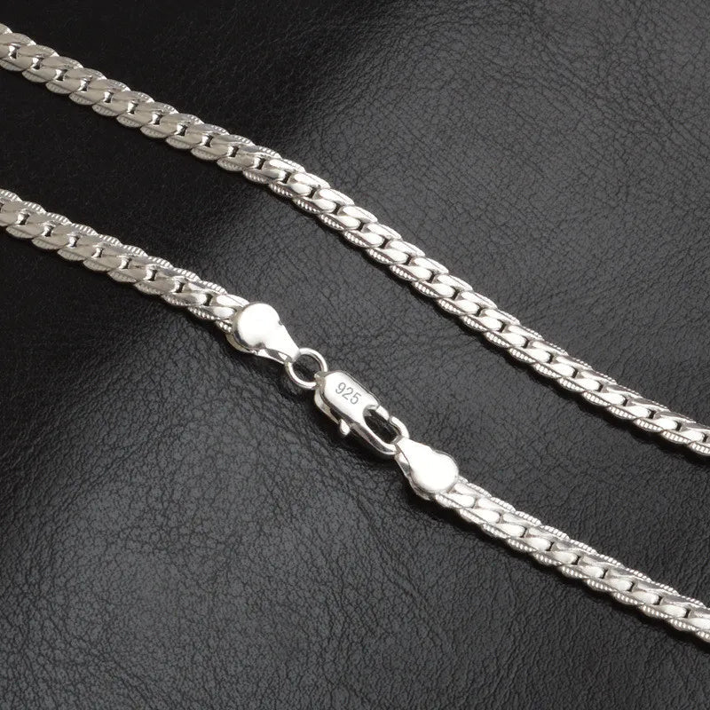 Versatile 925 sterling silver lucky charm necklace, fine jewelry for women, suitable for everyday elegance.