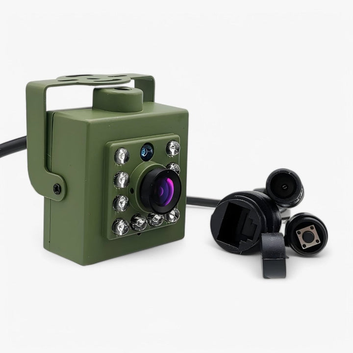 Tavvitaimp18 HD Outdoor WiFi Wildlife Camera with Night Vision for remote observation.