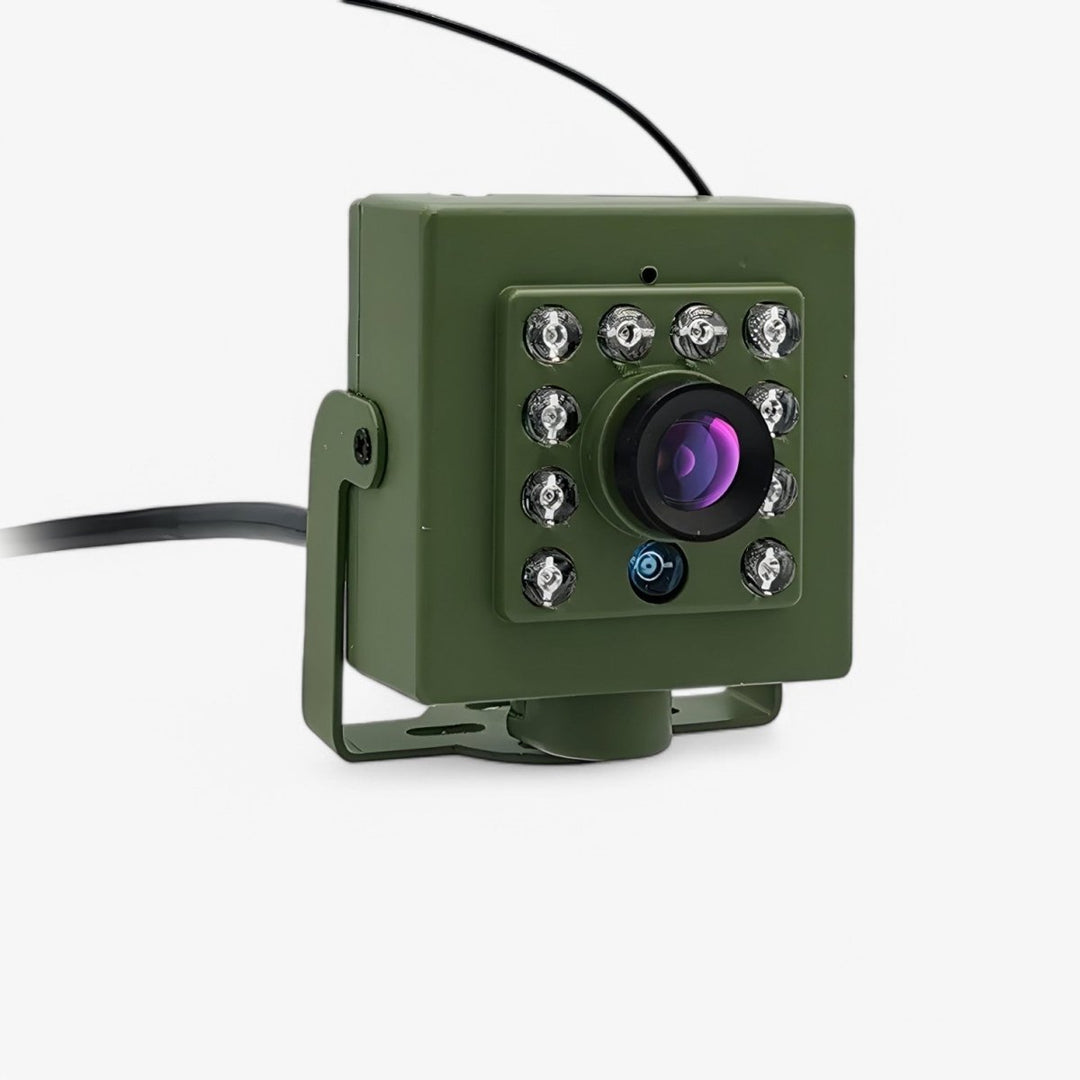 High-definition wildlife camera with WiFi, night vision, and motion detection for clear outdoor footage.