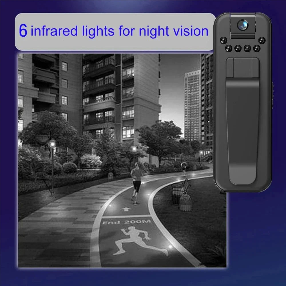 Covert mini camera with 1080P HD recording, ideal for portable surveillance & discreet monitoring.