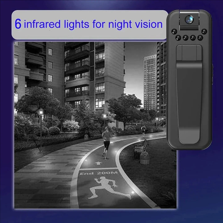 Covert mini camera with 1080P HD recording, ideal for portable surveillance & discreet monitoring.
