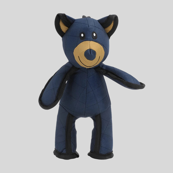 Heavy-duty plush dog toy designed for chewing and play, offering comfort and durability for all dogs.