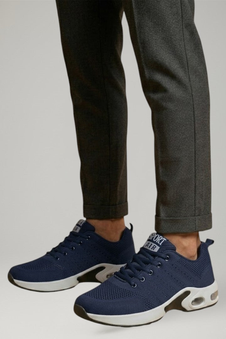 Women's lace-up trainers featuring advanced cushioning for all-day comfort & support during walks or workouts.