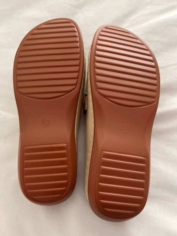 Adele women's summer wedge sandals: orthopedic comfort shoes with arch support for pain-free steps.