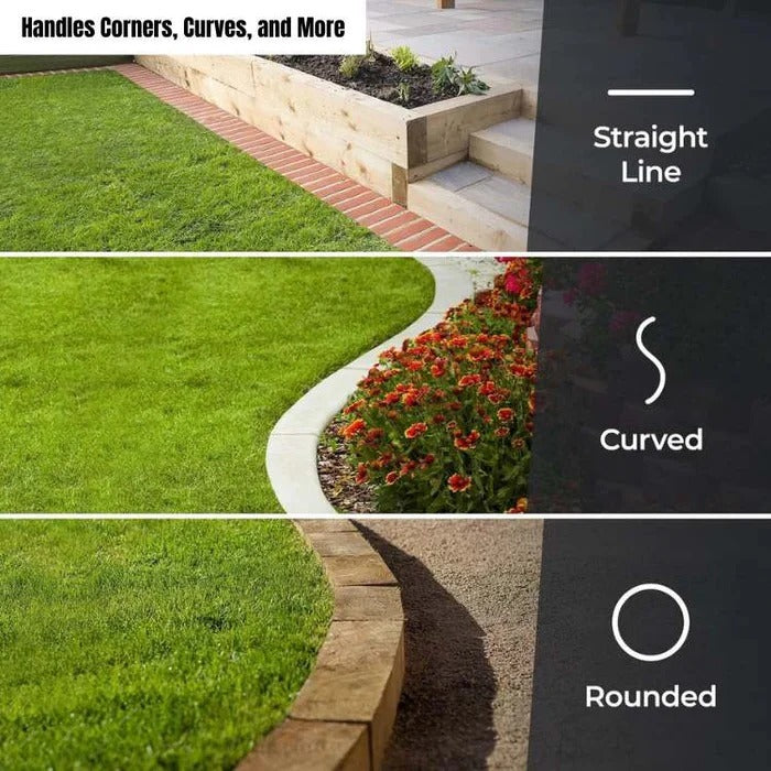 Enhance curb appeal with this manual lawn edger, perfect for neat garden borders and precise landscaping.