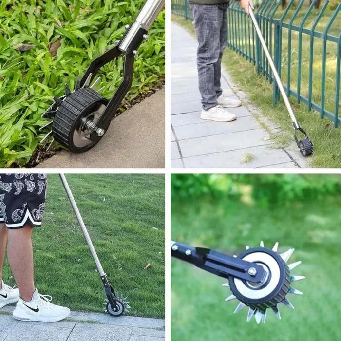 High-quality manual garden edger, an essential outdoor living tool for professional-looking lawn & garden borders.