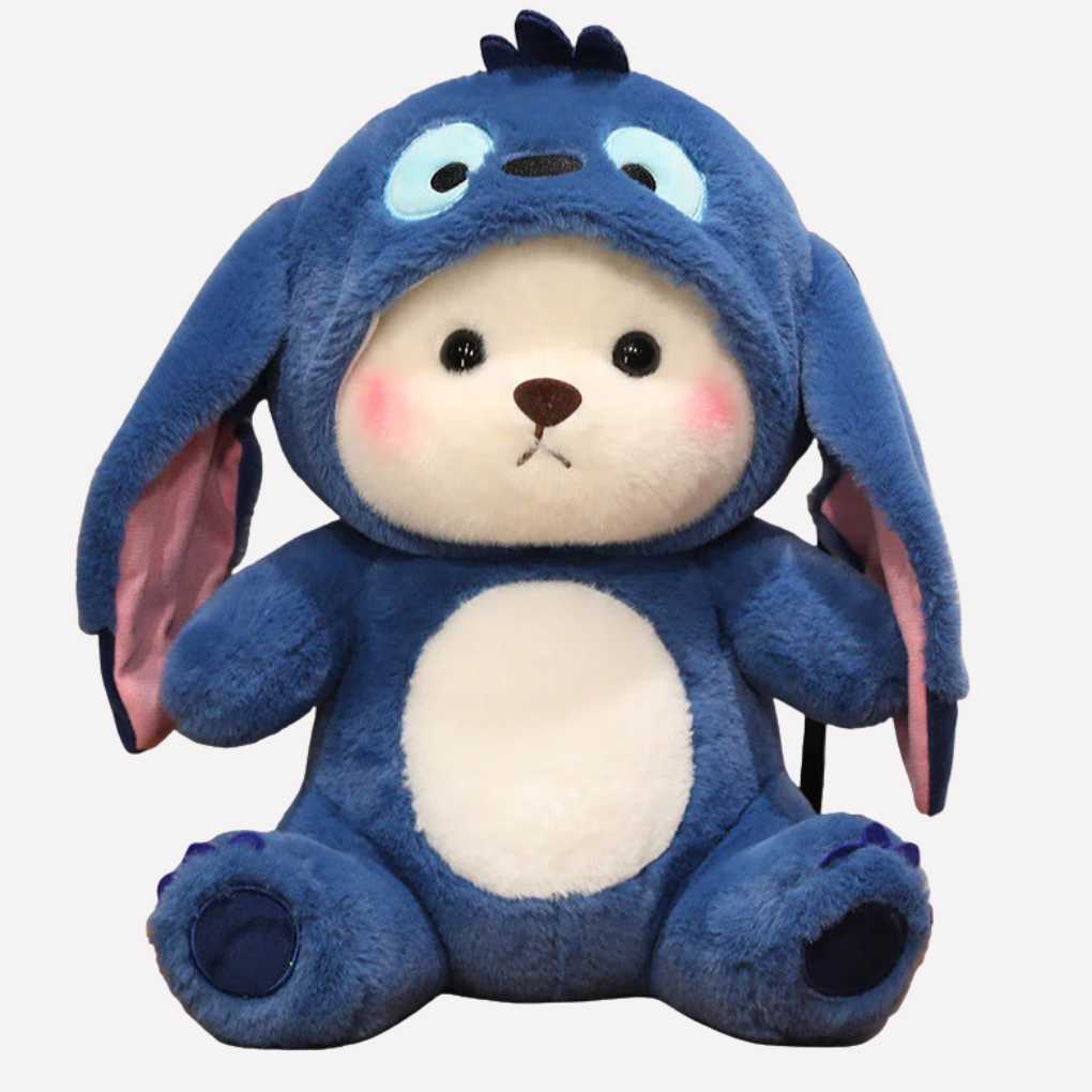 Soft plush bear stuffed animal, an adorable baby toy and playtime pal for young children.