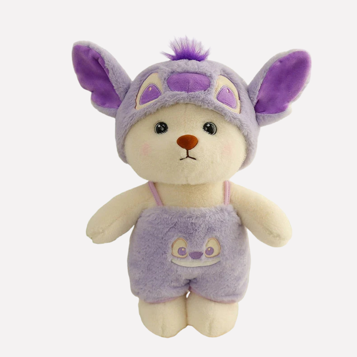 Huggable character plush bear, perfect animal plush for kids, bringing joy & comfort.