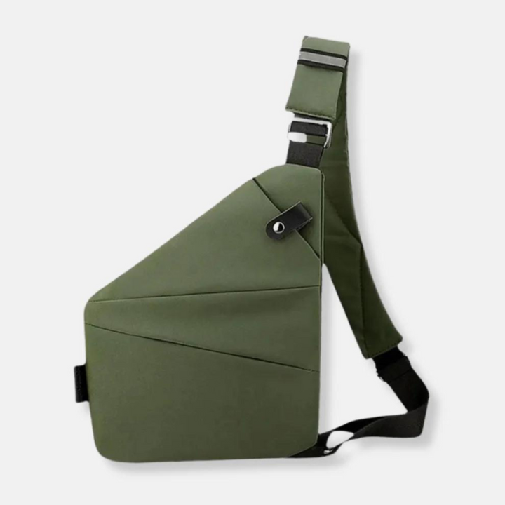 Discreet anti-theft crossbody, premium protection for your valuables.