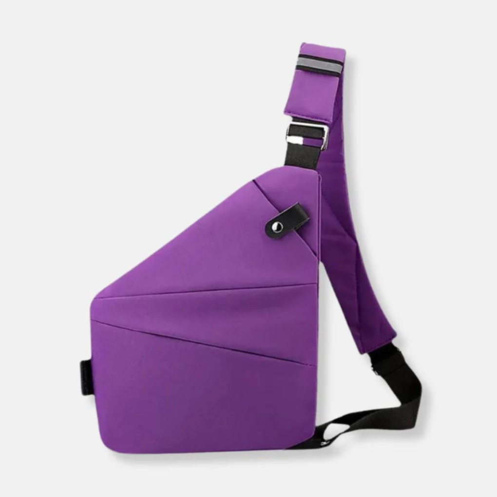 Daily commute anti-theft sling bag, convenient & secure for essentials.