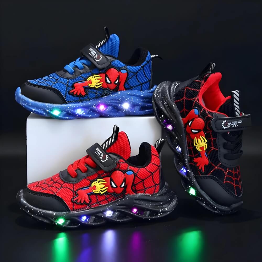 Bright Kids' LED light-up sneakers for active play, featuring durable design & fun lights for boys & girls.