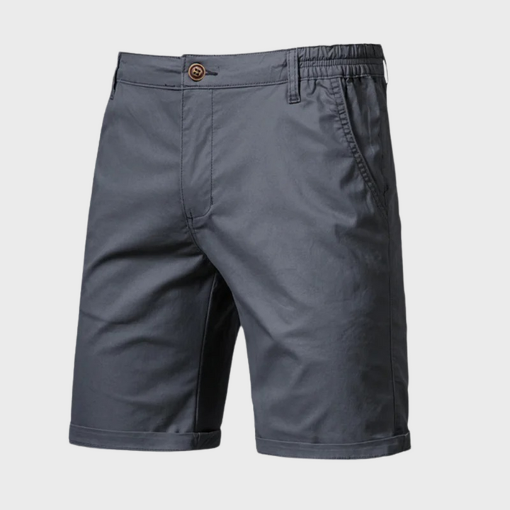 Luca men's cotton comfort shorts, relaxed fit for everyday summer style & casualwear.
