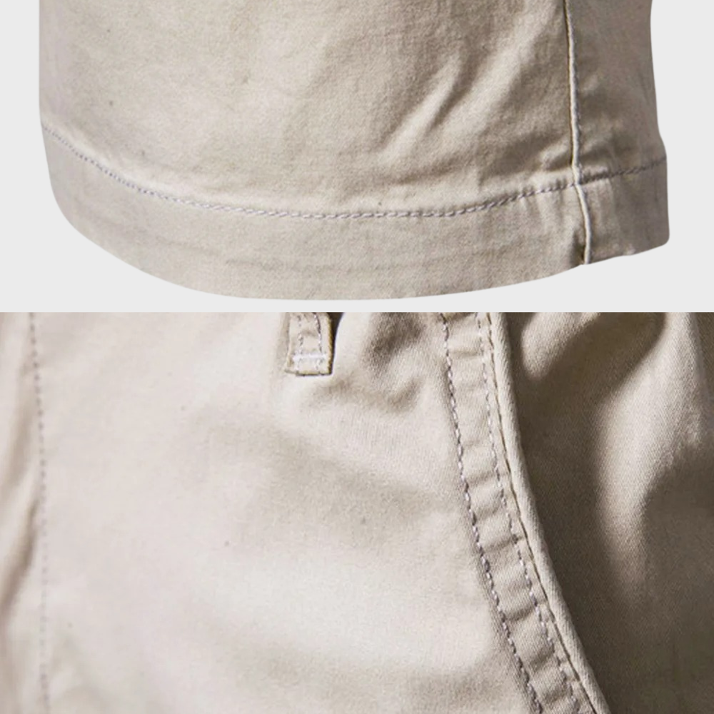 Luca cotton comfort shorts for men, essential for warm weather and summer relaxation.