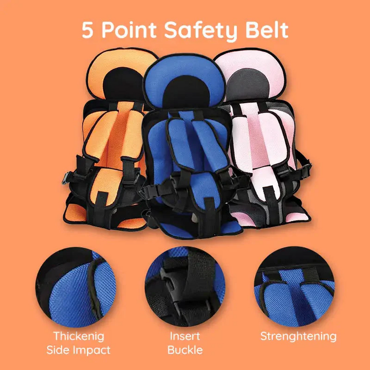 Travel accessory: Breathable child booster seat, ensuring comfort during car journeys.