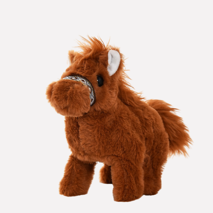 Toddler's electronic walking dog toy, an interactive robotic puppy, perfect for imaginative play and fun.