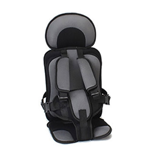 Premium child protection booster car seat accessory with robust 5-point safety harness for secure travel.