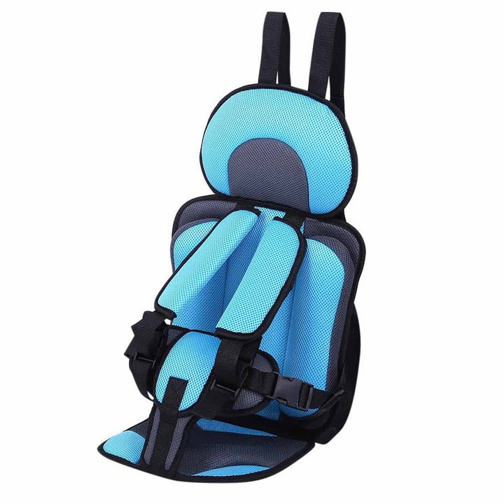 Ergonomic child car seat booster for kids, designed with a safety harness for ultimate protection in cars.