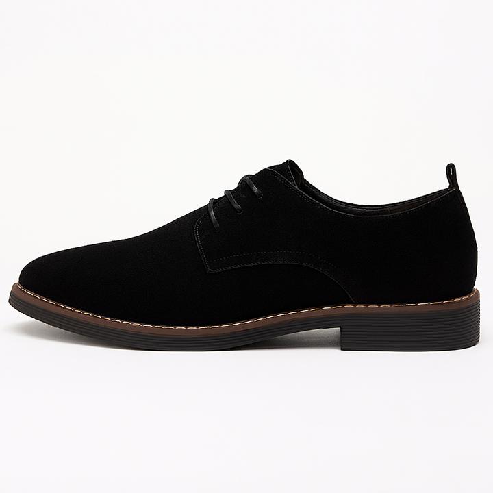Stylish brown men's Derby shoes, versatile lace-up dress footwear for formal occasions & smart fashion.