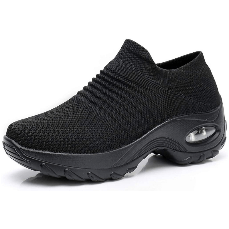 Lightweight women's walking shoes with excellent cushioning and arch support.