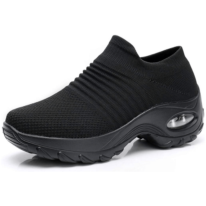 Lightweight women's walking shoes with excellent cushioning and arch support.