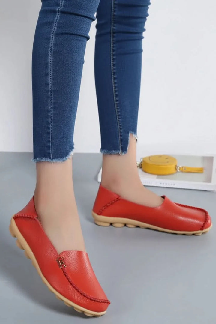 Soft women's cushioned flats, offering ultimate comfort for daily wear & travel.
