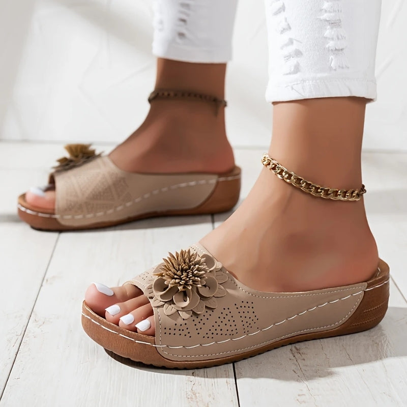 Women wearing casual orthopedic sandals, perfect for summer comfort and foot health.