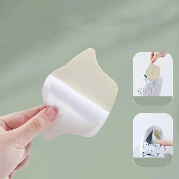 Shoe heel liners for loose shoes, blister prevention, heel pain relief & a snug, comfortable fit.