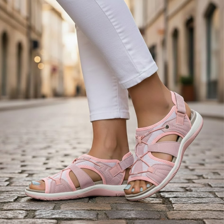 Versatile women's summer slip-on sandals, comfortable and stylish for everyday casual wear.