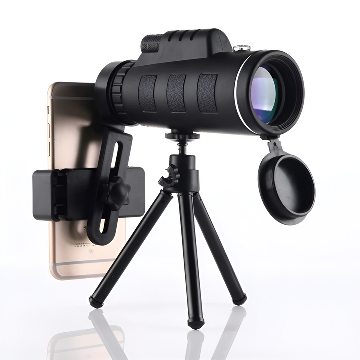 HD monocular for birdwatching, hiking & travel. Compact, waterproof telescope offers clear outdoor viewing.
