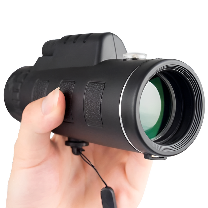 Lightweight, compact HD monocular telescope for travel photography & outdoor adventures. Easy to carry & waterproof.