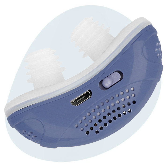 Compact micro CPAP machine for sleep apnea & snoring relief. Portable, silent, and comfortable sleep aid.