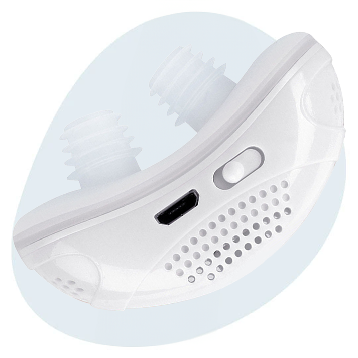Ergonomic micro CPAP machine for sleep apnea. Comfortable, silent anti-snore solution for better sleep.