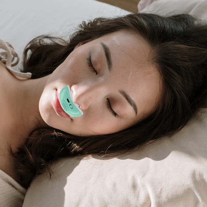 Advanced micro CPAP machine provides silent sleep apnea & snoring relief. Portable, comfortable personal care aid.