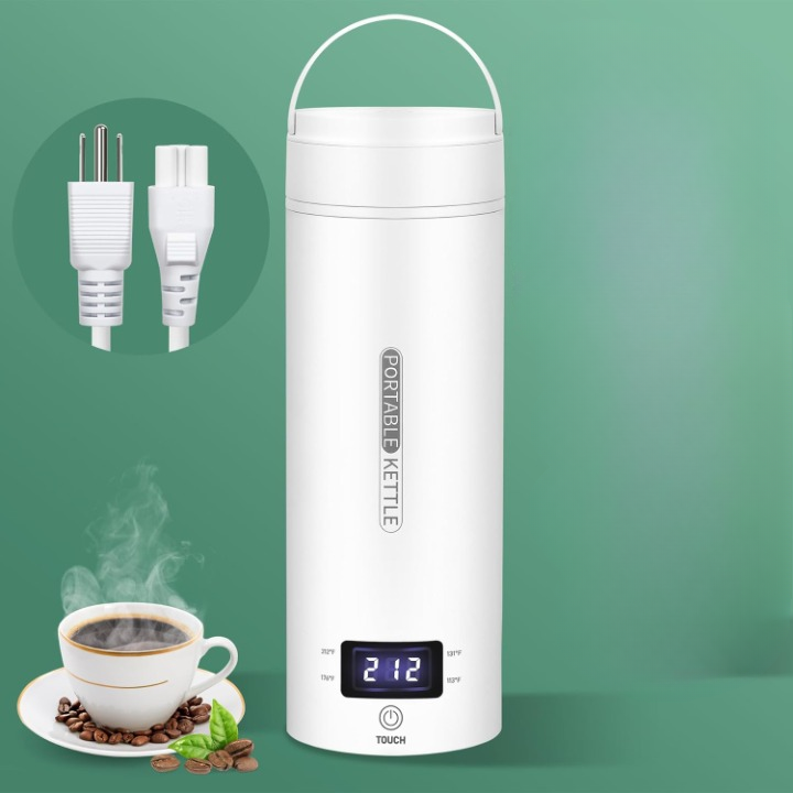 Portable Electric Travel Kettle with LCD and Auto Shut-Off