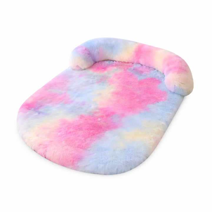Comfortable anti-slip pet bed for dogs, designed with a washable cover for easy cleaning.