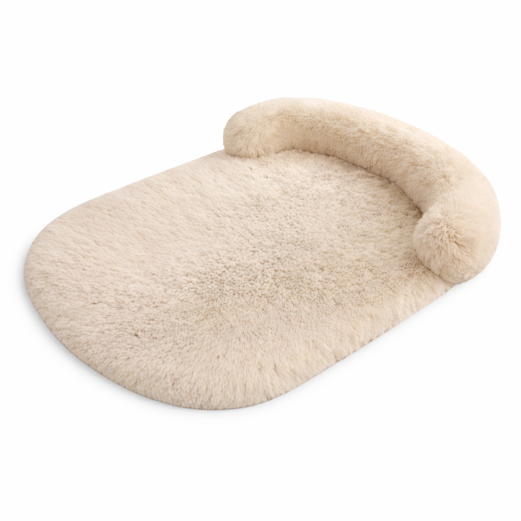 Stable dog bed with anti-slip bottom, a cozy and washable pet accessory for ultimate comfort.