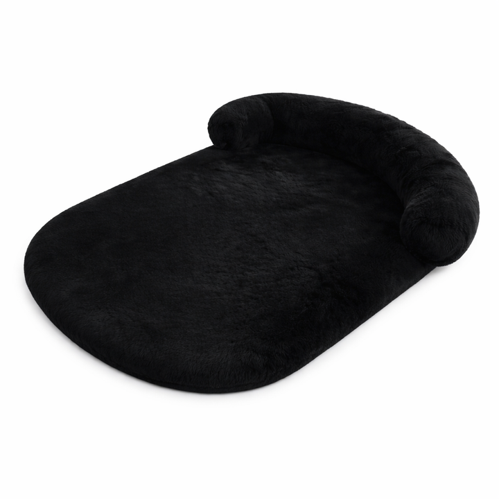 Premium anti-slip dog bed; cozy, washable, and stable, ideal for all pet sizes.