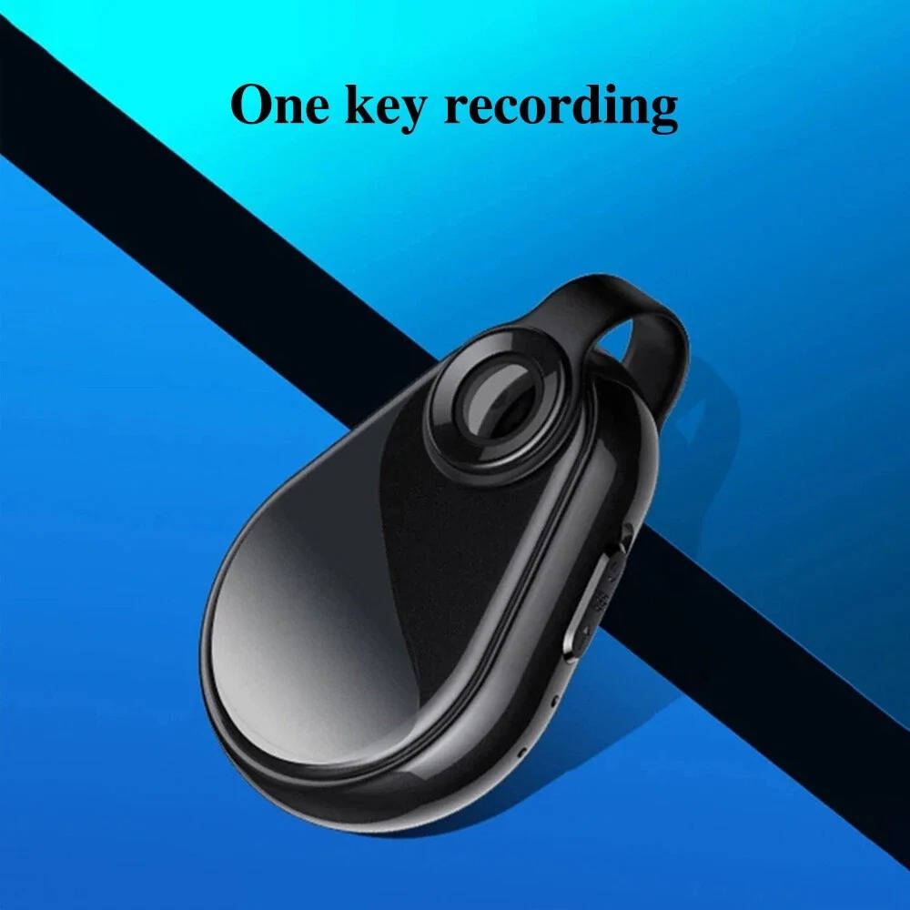 Discreet hidden camera necklace for personal safety, recording video & audio surreptitiously.
